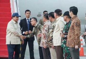 Prabowo Tiba di Jakarta Usai Lawatan dan Pertemuan dengan Putin