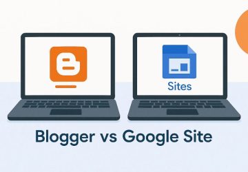 Mengetahui Perbandingan Blogger vs Google Site, Pilih Mana?