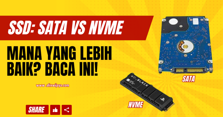 Mengapa NVMe SSD Jauh Lebih Cepat Dibandingkan SSD SATA?