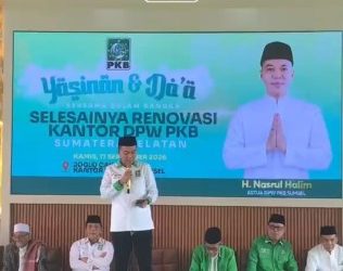 DPW PKB Sumsel Bangun ‘Joglo Cak Imin’ Gratis Untuk Publik