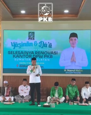 DPW PKB Sumsel Bangun ‘Joglo Cak Imin’ Gratis Untuk Publik