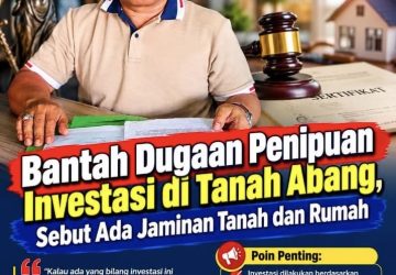 Dituding Tipu Investasi Pertamini Ratusan Juta, Kuasa Hukum JP Buka Suara : Ada Jaminan Aset 500 Juta