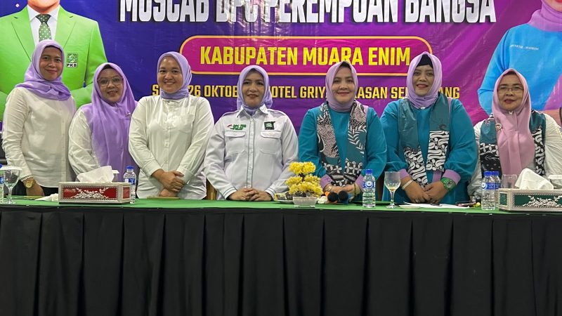 Muscab Perempuan Bangsa Muara Enim, Perkuat Peran Perempuan dalam Politik