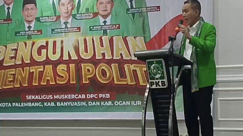 Ketua DPW PKB Sumsel Targetkan Tambah Kursi DPRD Kota/kabupaten